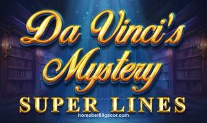 Imagem do jogo Da Vinci's Mystery Super Lines no Homebet88